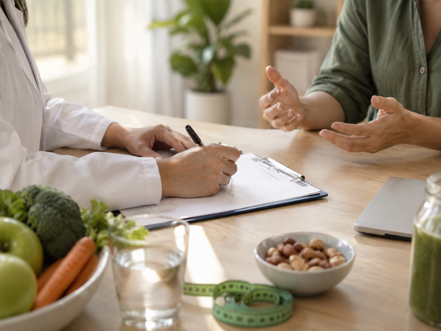 Colloquio iniziale al tavolo di consulenza